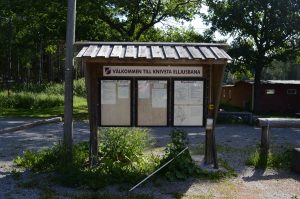 Elljusspåret Knivsta informationsskylt