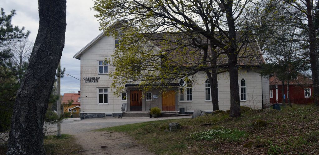 Gredelby kyrkan