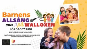 Barnens Allsång på Walloxen Knivsta 2023